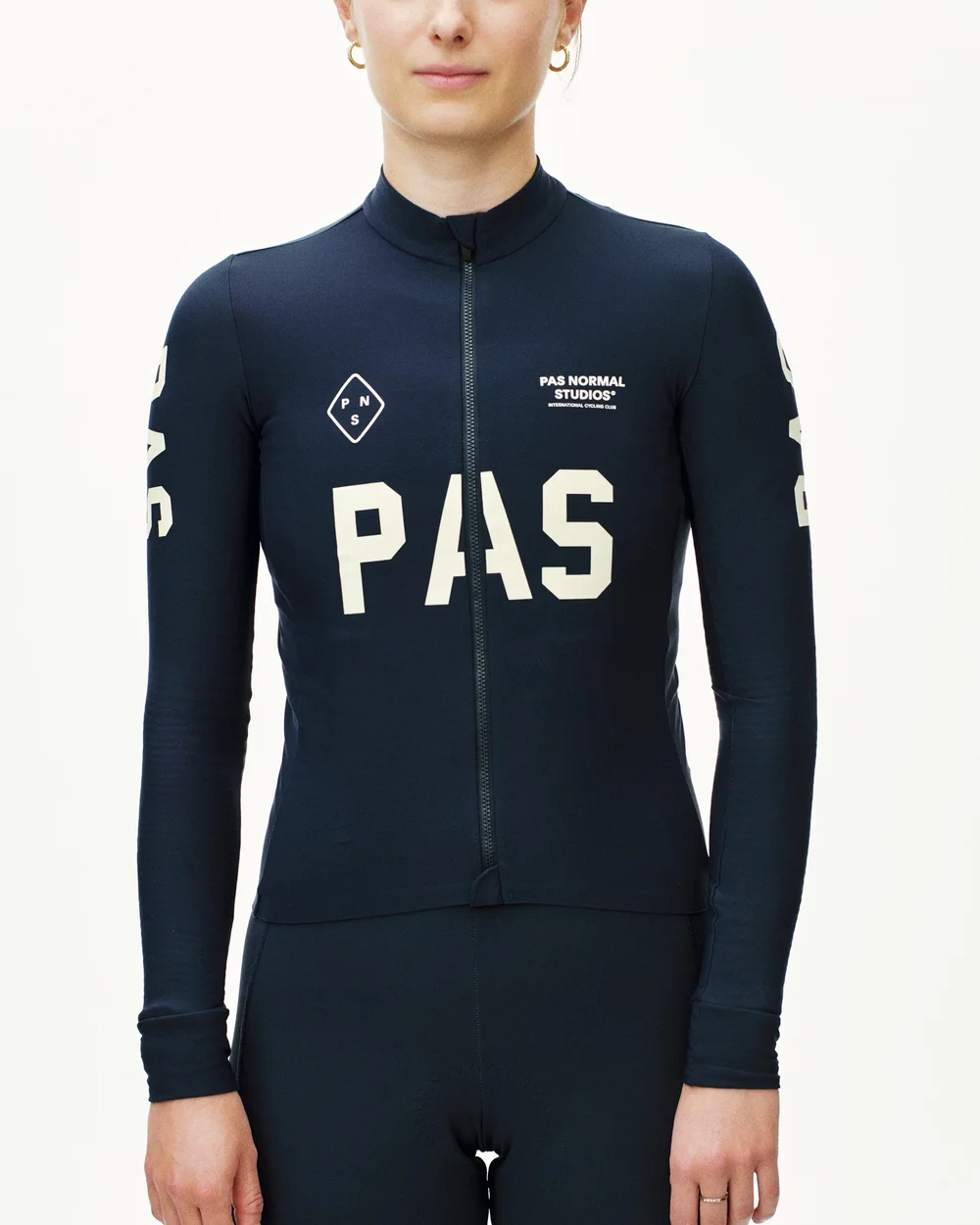 PAS NORMAL STUDIOS PAS Mechanism Long Sleeve Jersey Navy Women